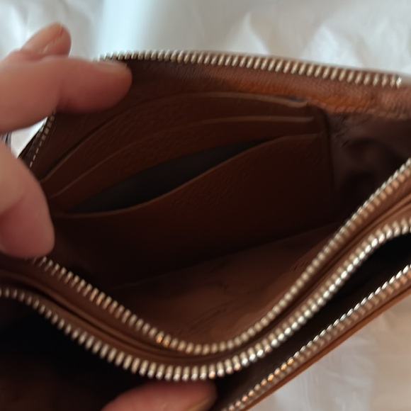 Longchamp brown / cognac wallet - Picture 7 of 9